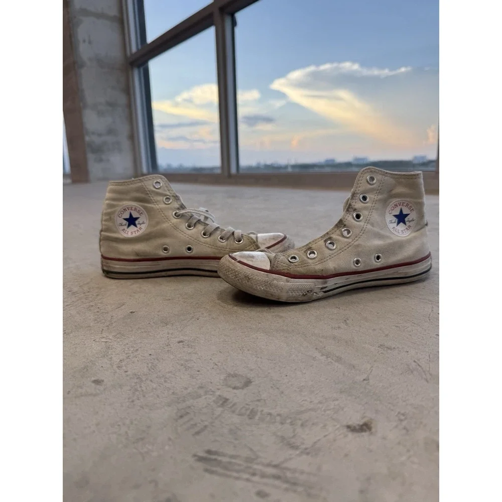 Converse Chuck Taylor All Star Men's High Top Canvas Lace-Up Sneakers White